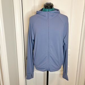 Uniqlo AIRism UV Protection Mesh Lightweight Hoodie Full Zip Athletic Jacket